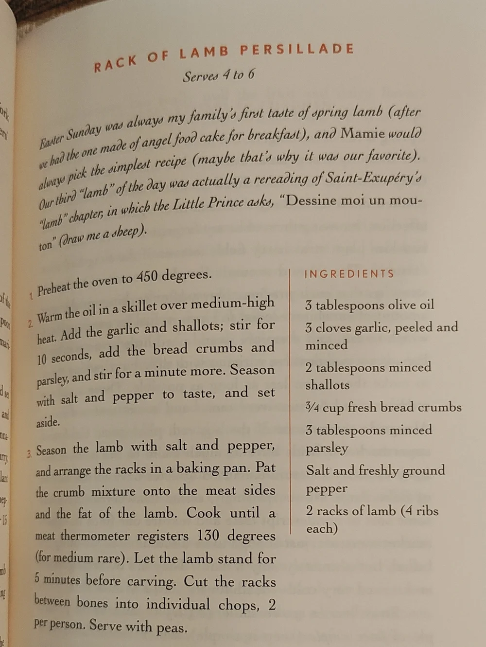 SUMNER READING: FRENCH WOMEN FOR ALL SEASONS & RECIPES!